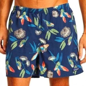 Patagonia birds of paradise swim shorts size xl